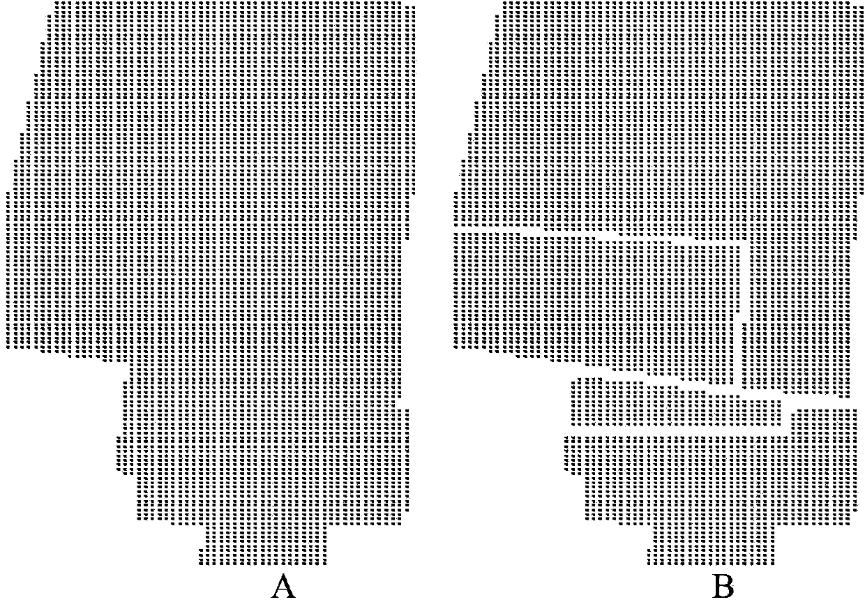 Fine partition method of soil pollutant content spatial distribution