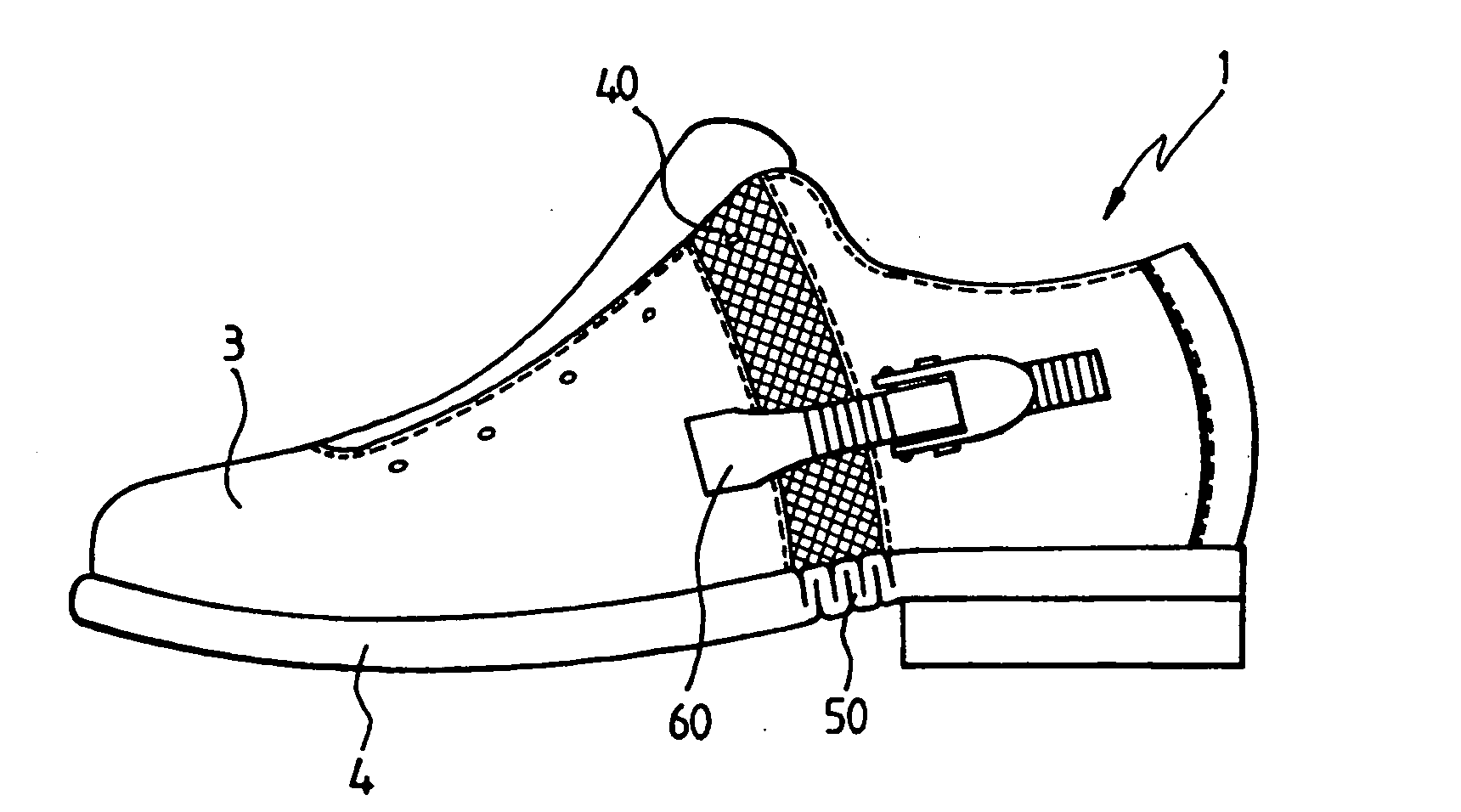 Length-adjustable shoe