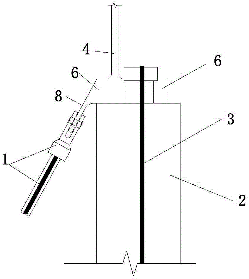 Prestressed concrete wind power tower system and construction method thereof