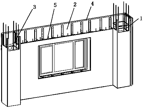 Frame joint assembly type wall assembly