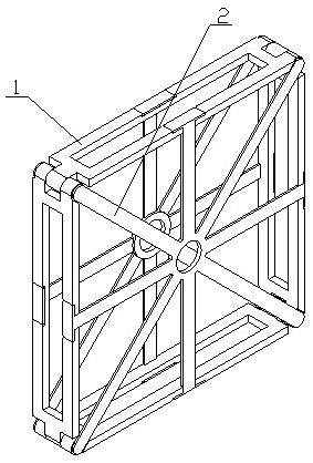 Water conservancy construction side slope earthwork retainer