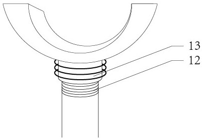 Transvaginal ultrasound load reduction lifting device