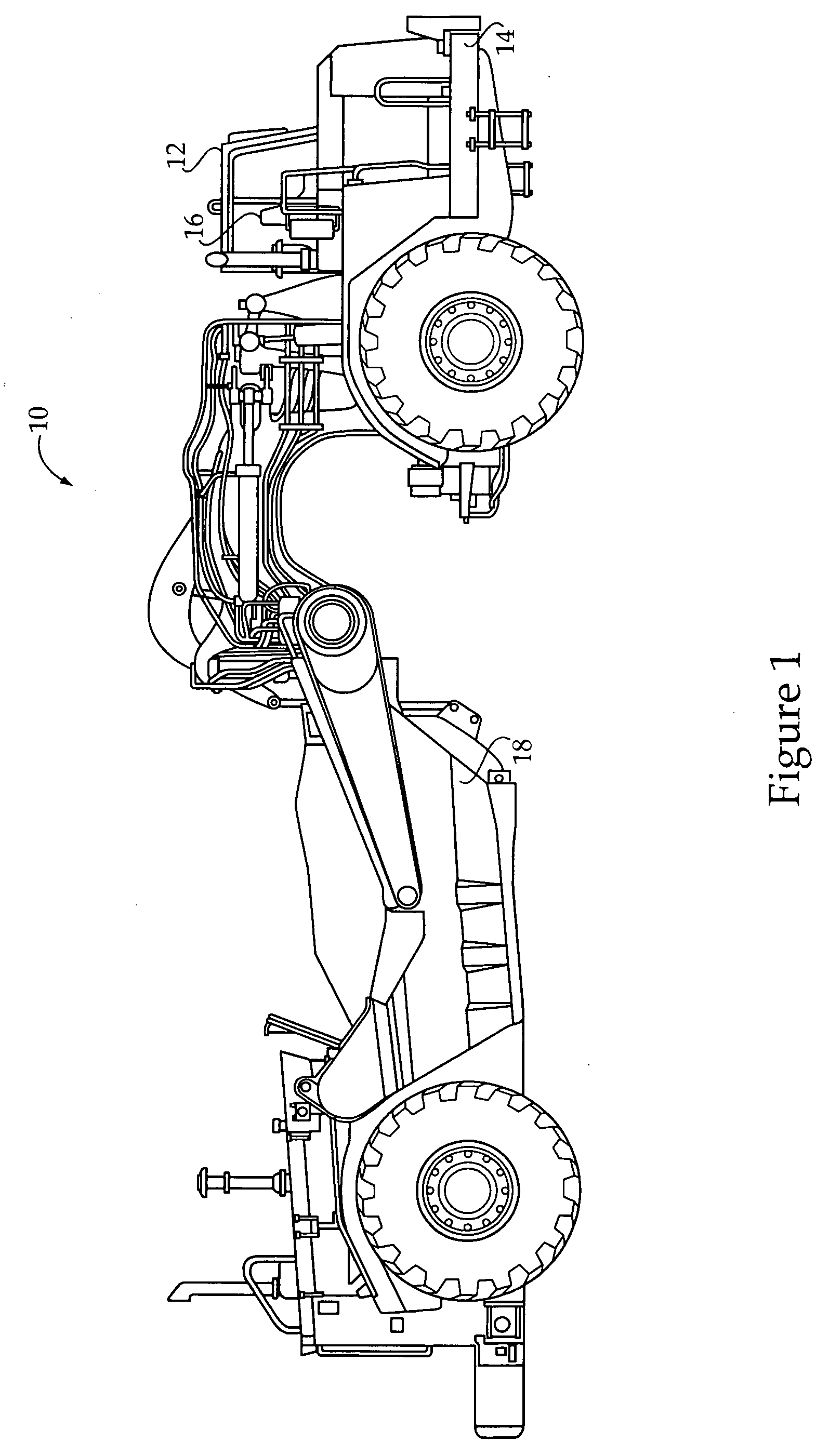 Suspension system for a seat assembly including an array of fluid chambers and machine using same