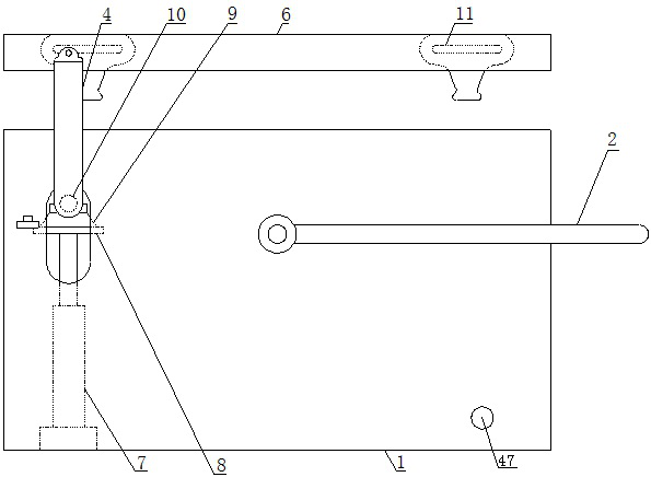 Portable alternating current power supply connecting and leading device