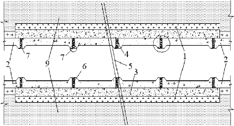 Anti-seepage structure of composite lining deformation joints of ground fissure stratum tunnel and construction method thereof