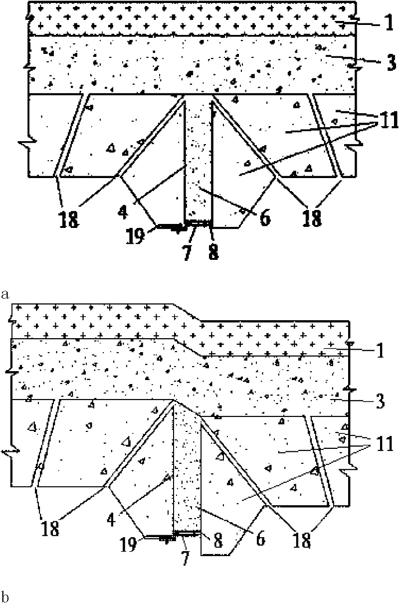 Anti-seepage structure of composite lining deformation joints of ground fissure stratum tunnel and construction method thereof