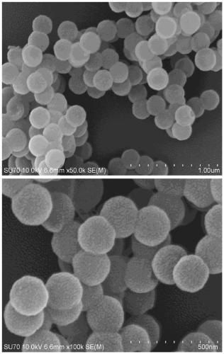 A sulfonated polystyrene@mesoporous silica microsphere with egg yolk-shell structure and its preparation method
