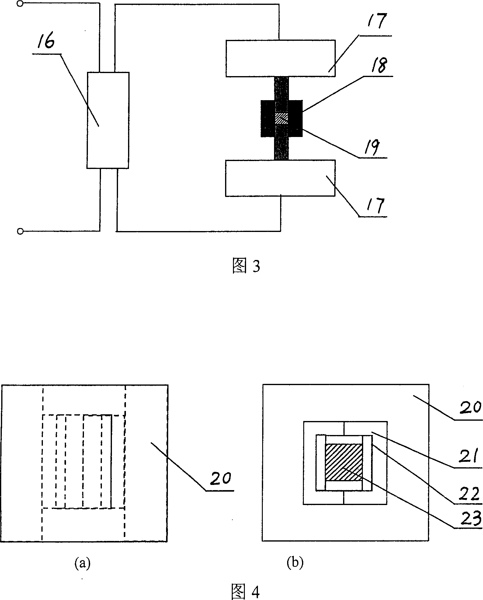 Method and device for preparing metal-based composite material by electric current direct heating dynamic sinter hot pressing