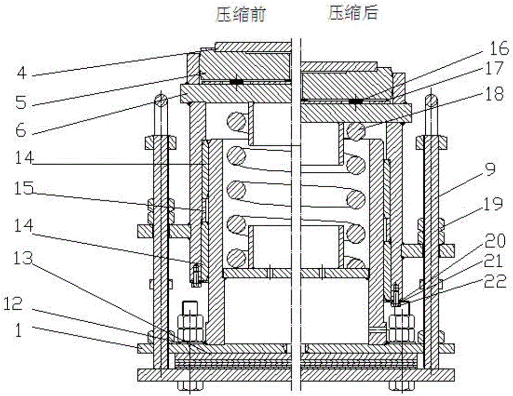 Damping device used for large device