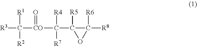 Process for preparing glycidyl esters of branched monocarboxylic acids