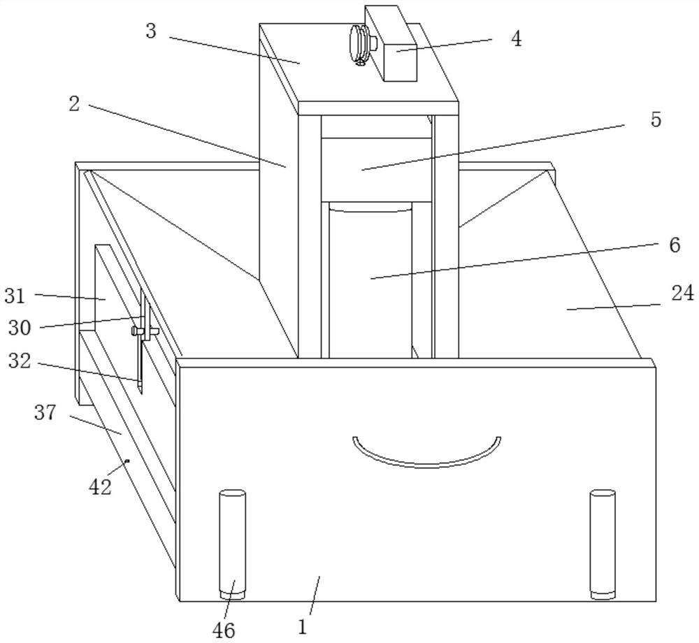 Rapid repairing device for saline-alkali soil for rice planting