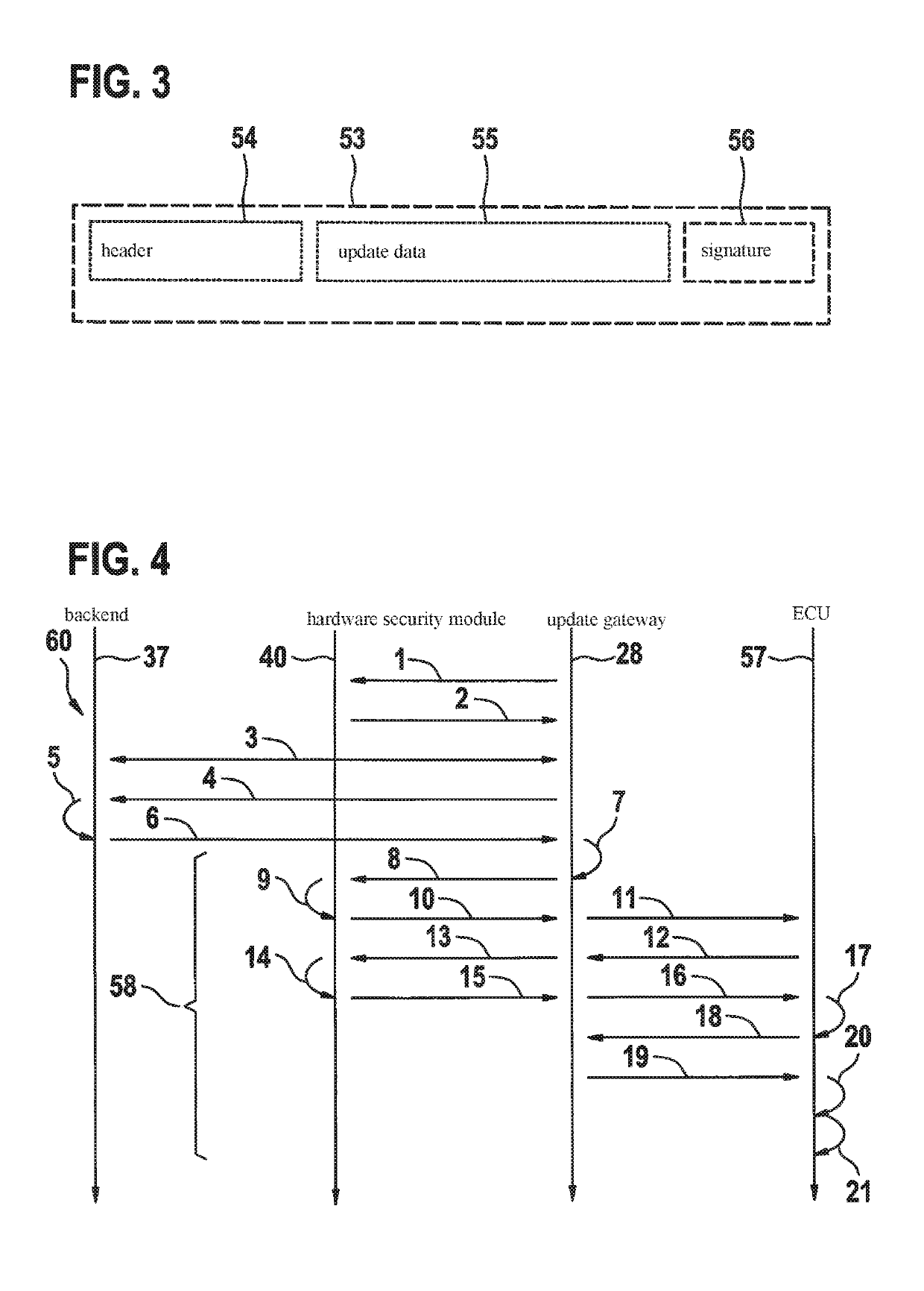 Method and update gateway for updating an embedded control unit