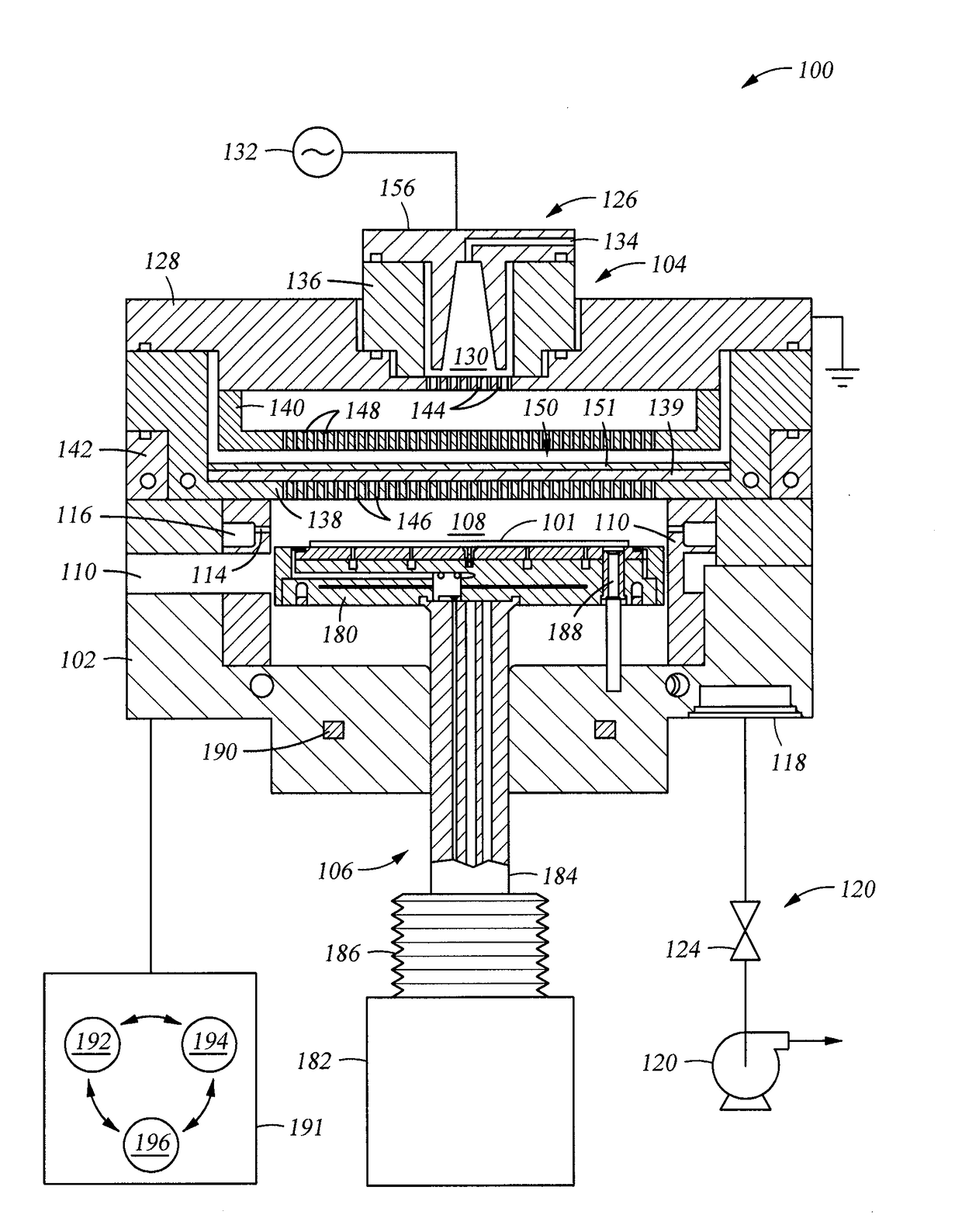 Thermal repeatability and in-situ showerhead temperature monitoring