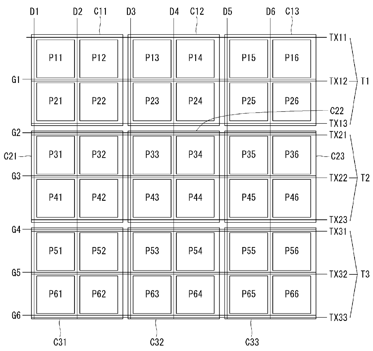 Touch sensor integrated display device