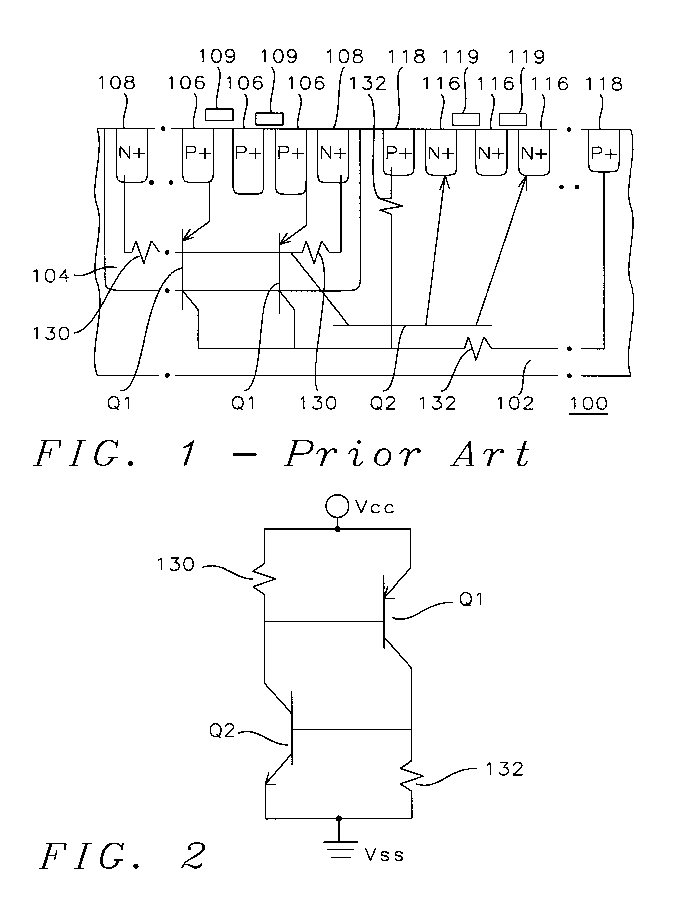 Highly latchup-immune CMOS I/O structures