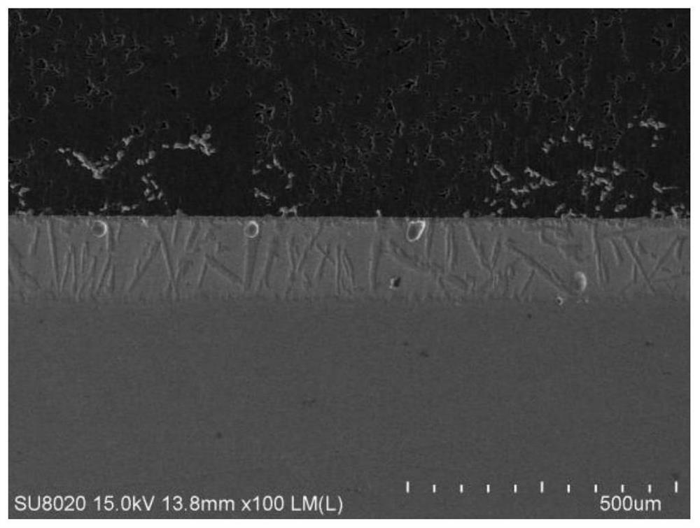 Contact reaction brazing process for connecting TZM alloy and graphite through pure zirconium layer