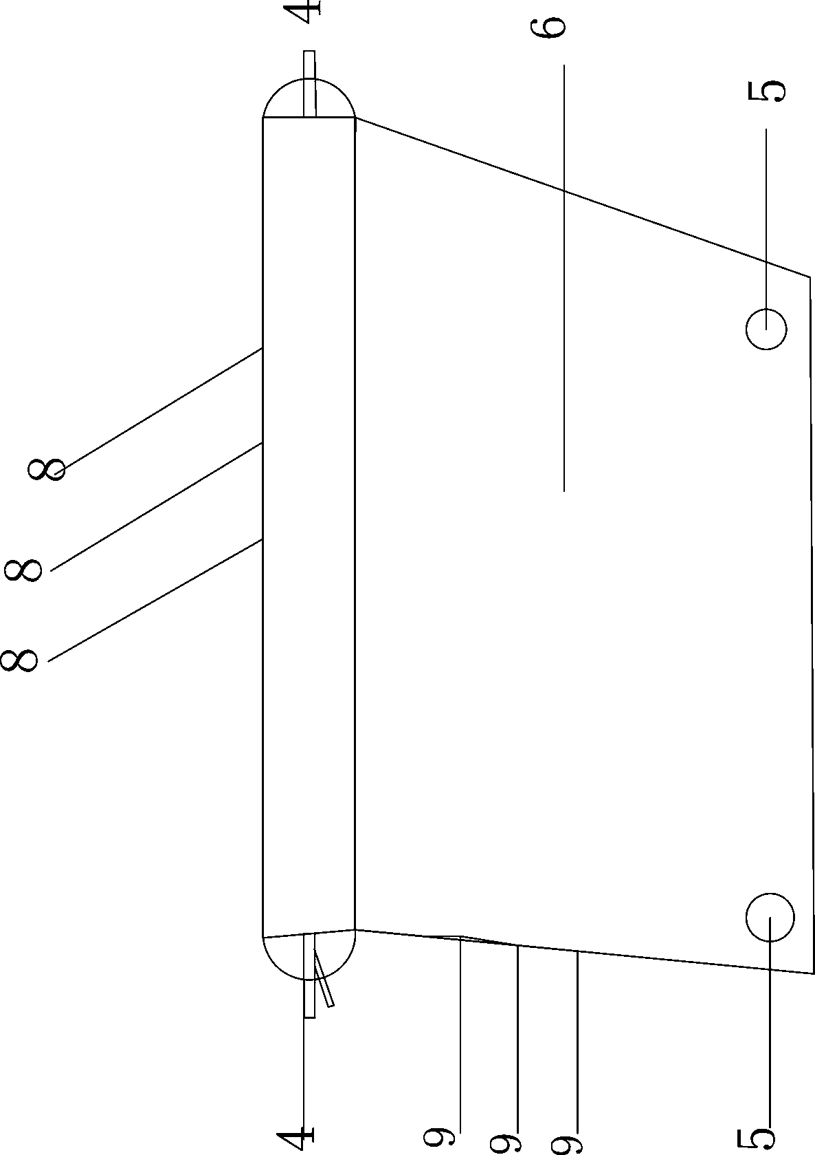 Shading body for shading sunlight for automobile