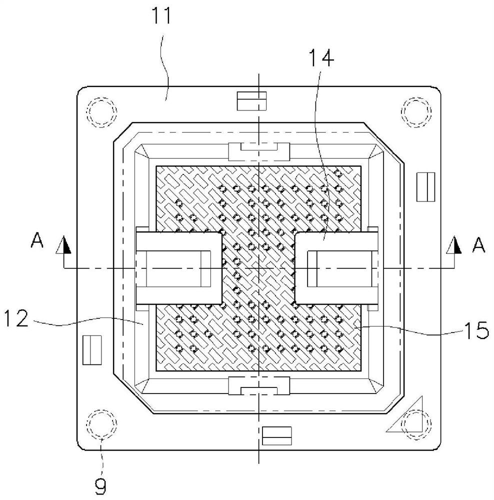Lidless bga socket apparatus for testing semiconductor device