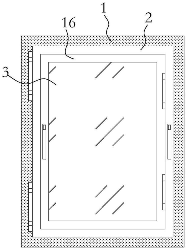 Noise-reduction energy-saving door and window