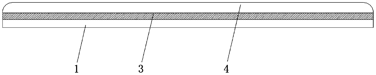 Anti-peeping mobile phone touch screen