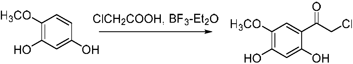 Method for synthesizing glycitein