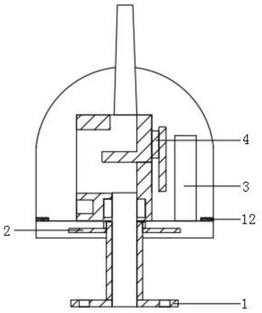 Automatic tracking and positioning jet flow fire extinguishing cannon