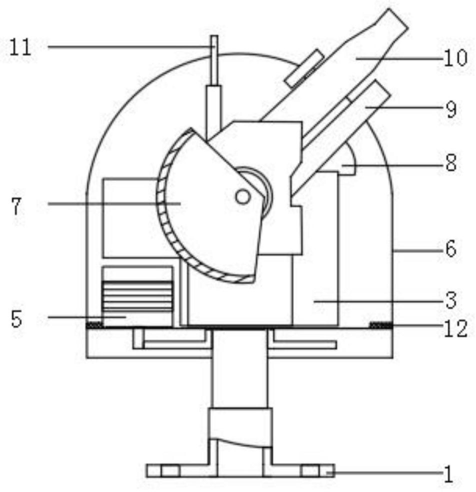 Automatic tracking and positioning jet flow fire extinguishing cannon