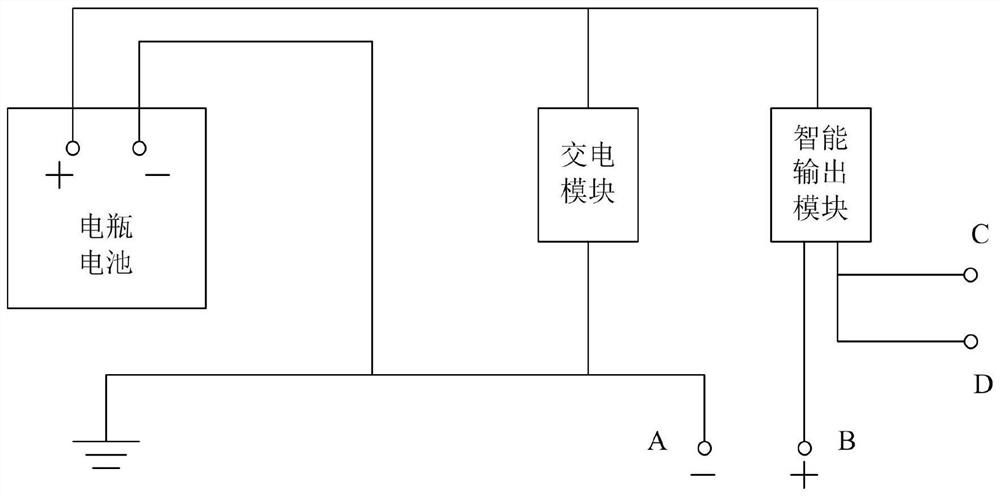 Vehicle-mounted storage battery intelligent energy management system