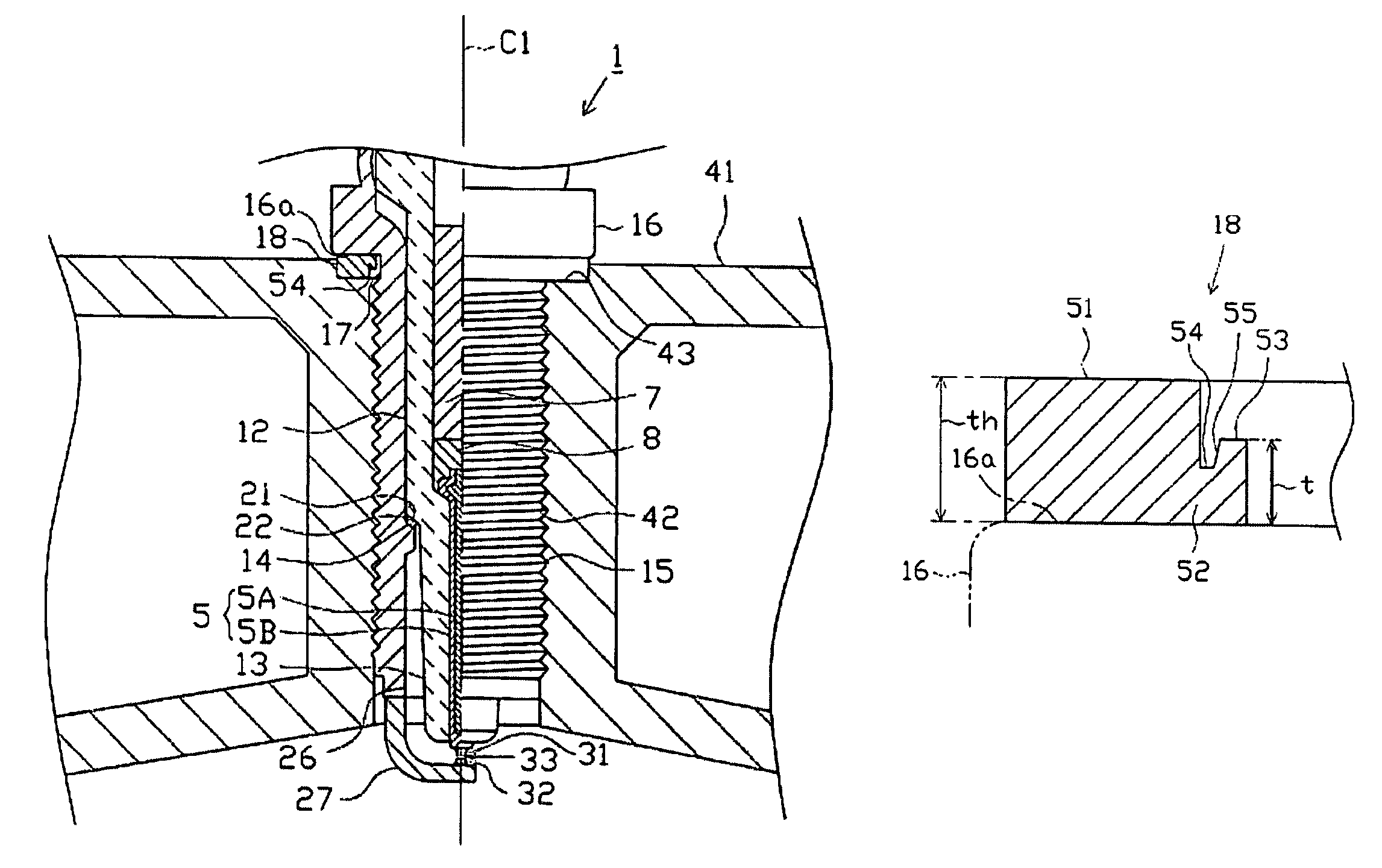 Spark plug for internal combustion engine and method of manufacturing the same