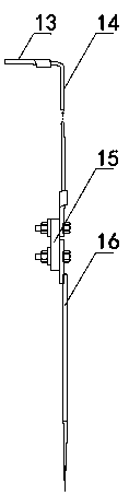Insulator type voltage limiter with grounding function