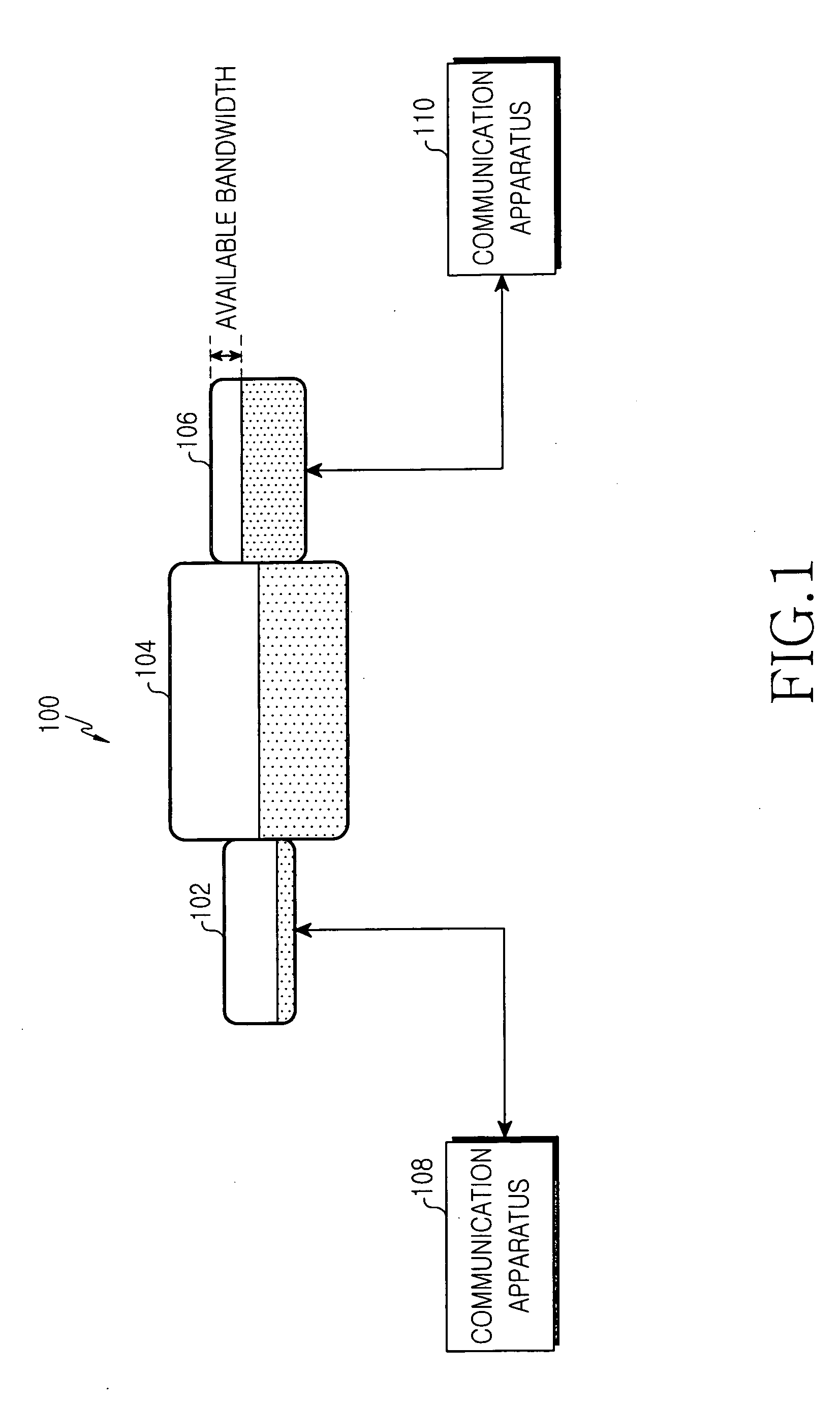 Method for estimating available bandwidth of network
