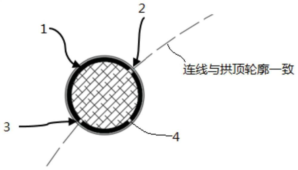 Energy-gathered cartridge device and roadway blasting forming method