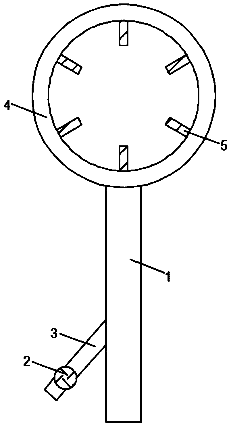 Cooling water atomizing device of powerful cooling machine