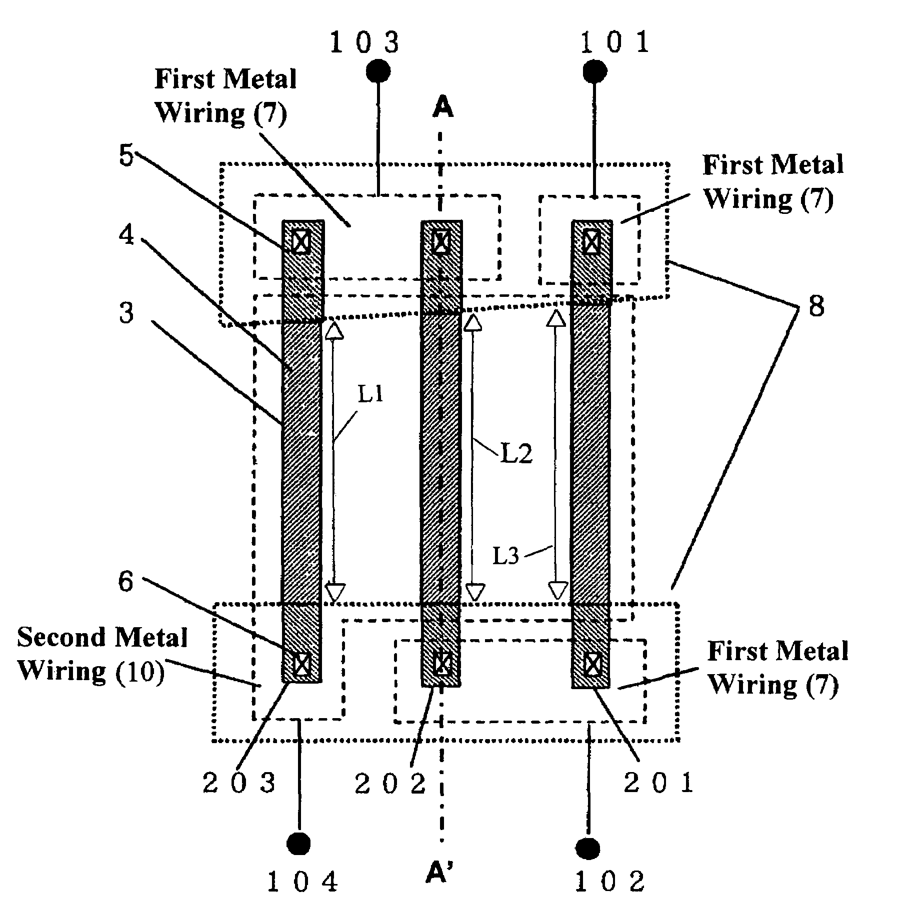 Semiconductor integrated circuit device having polycrystalline silicon resistor circuit