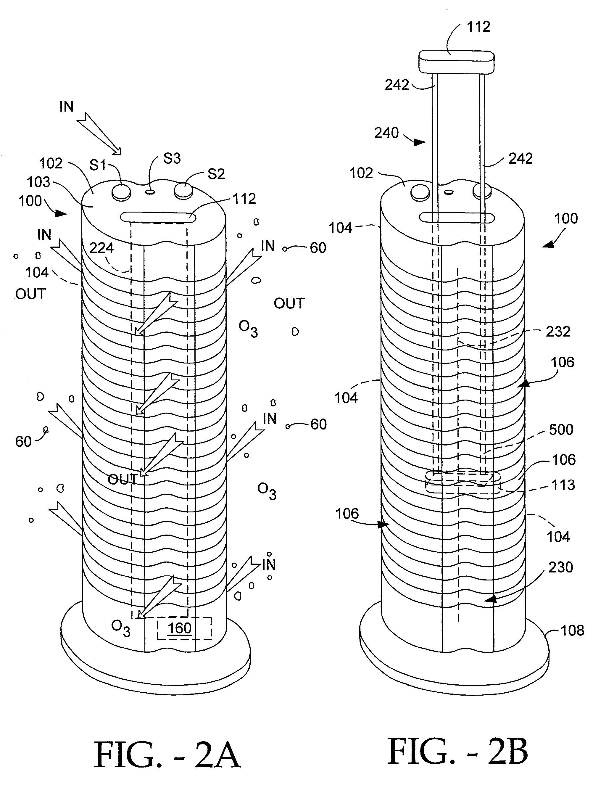 Electro-kinetic air transporter and conditioner device with enhanced maintenance features and enhanced anti-microorganism capability