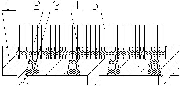 Special polishing plate for deburring machine and manufacturing method thereof