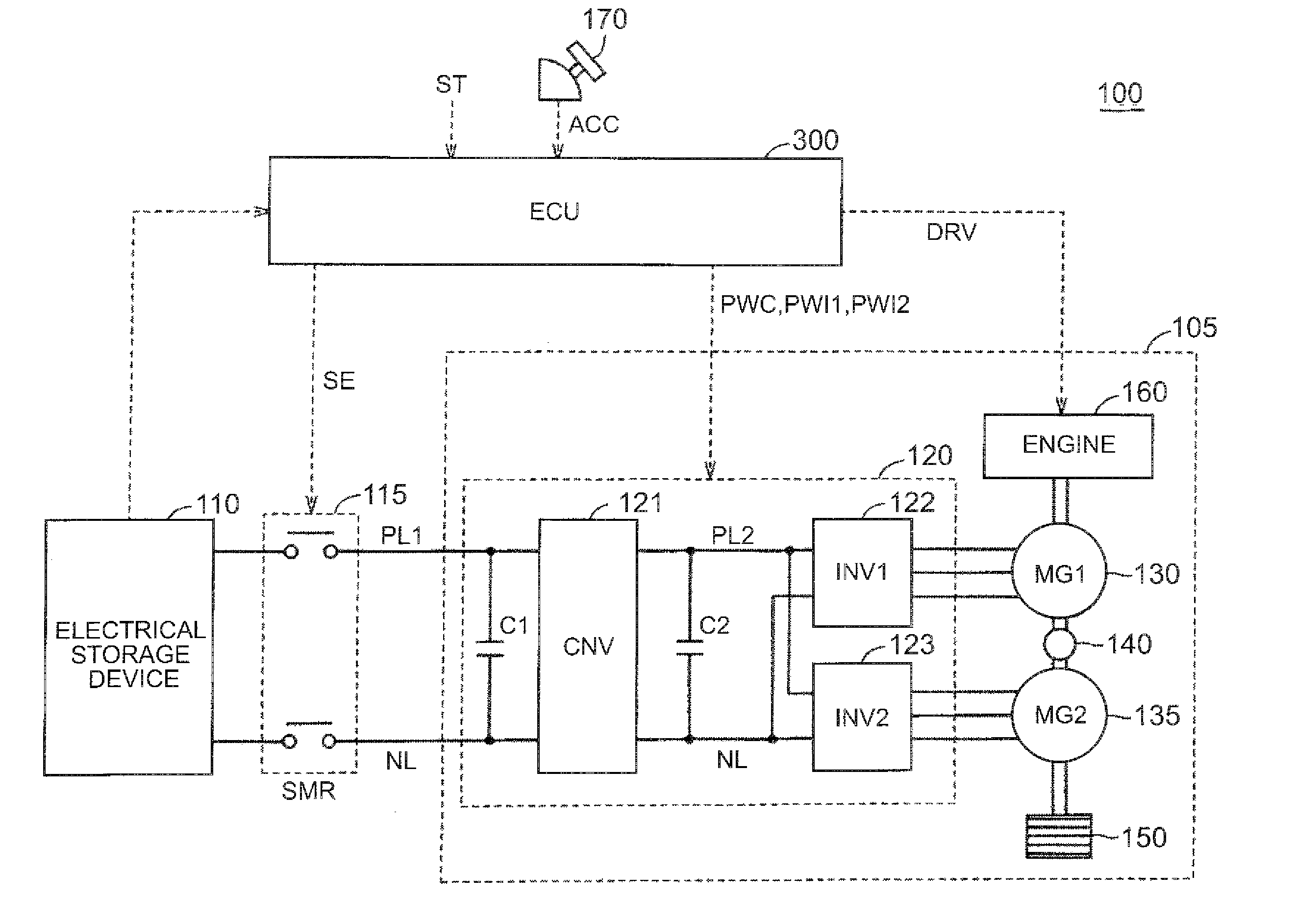 Vehicle and control method for vehicle