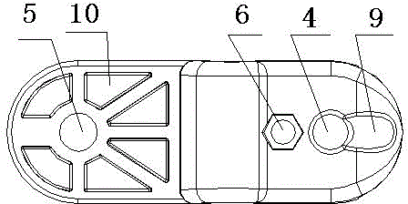 Greenhouse air hole opening and closing device