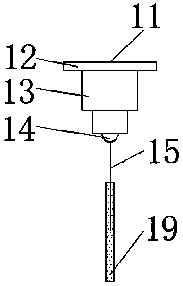 Skin scratching detecting device for basic surgical operation