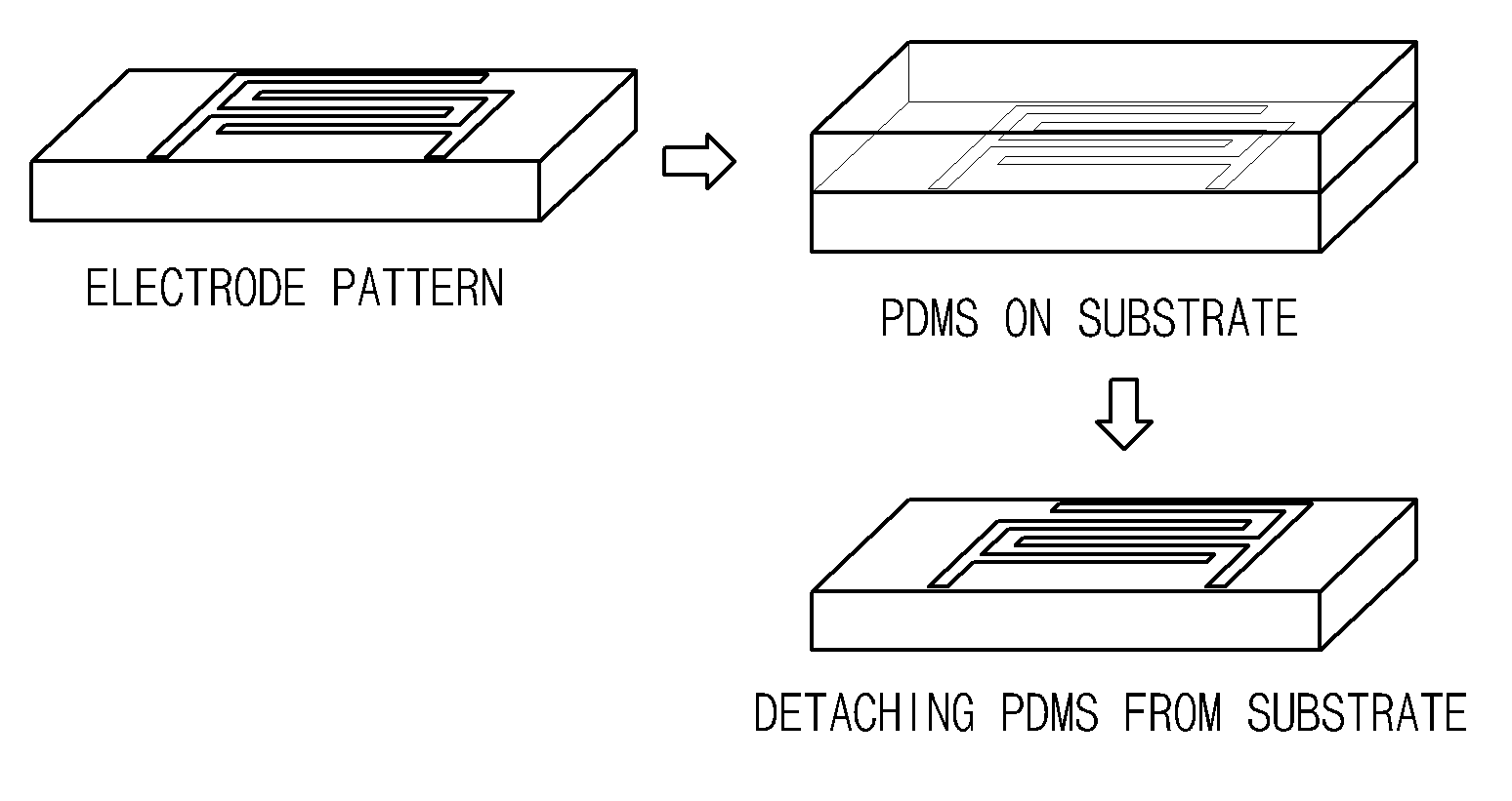 Vertical electrode structure using trench and method for fabricating the vertical electrode structure