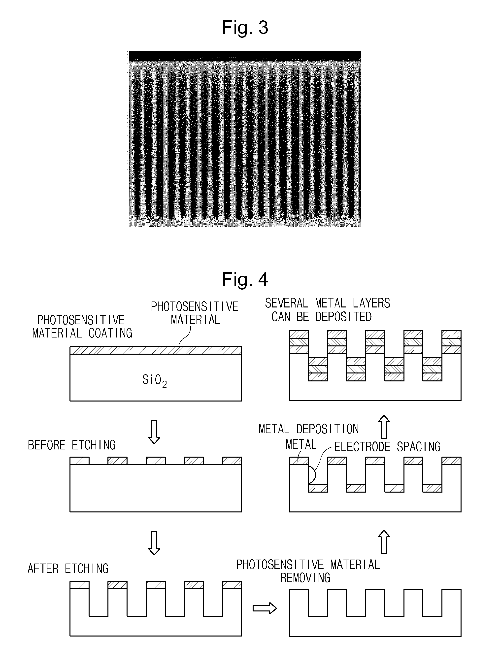 Vertical electrode structure using trench and method for fabricating the vertical electrode structure