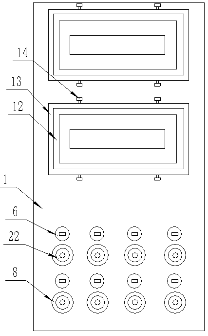 Power switch cabinet capable of heat dissipation and line concentration