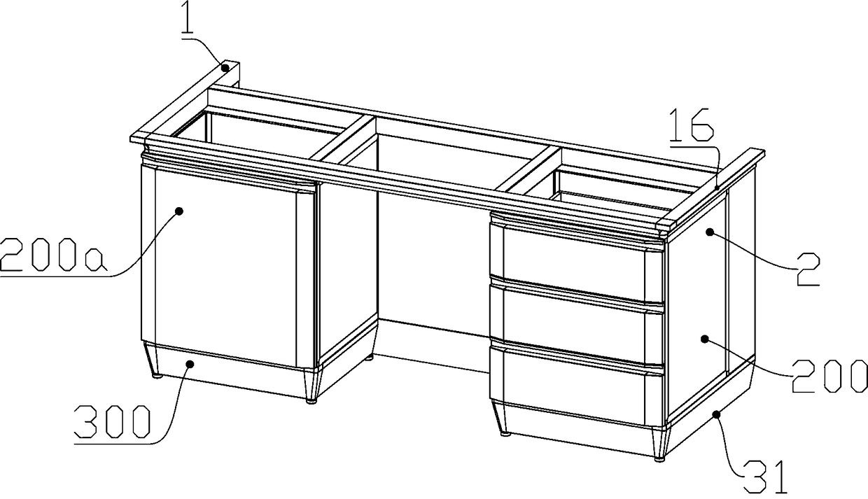 Drawer and laboratory cabinet using same