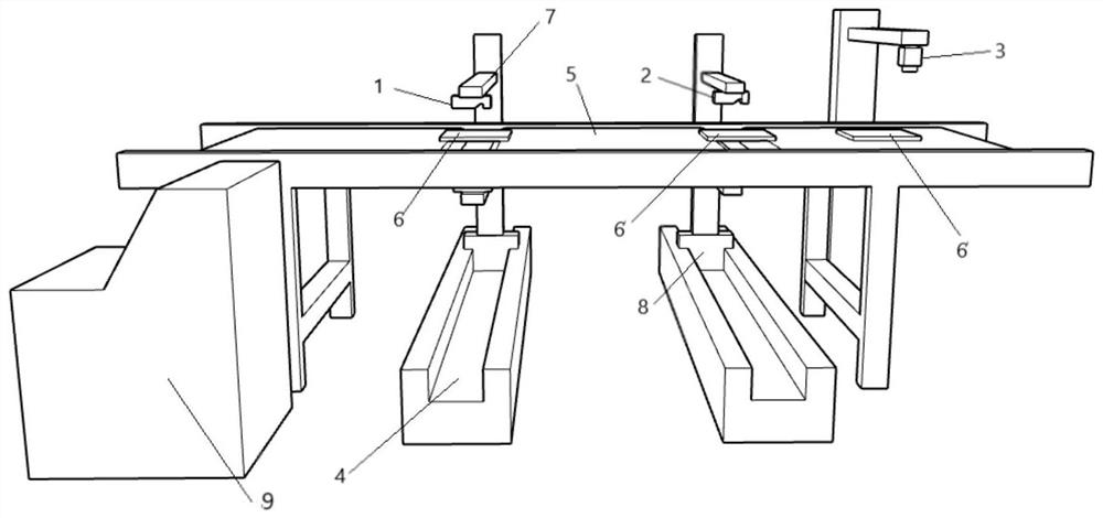 A method and system for measuring the thickness of multi-size workpieces based on machine vision