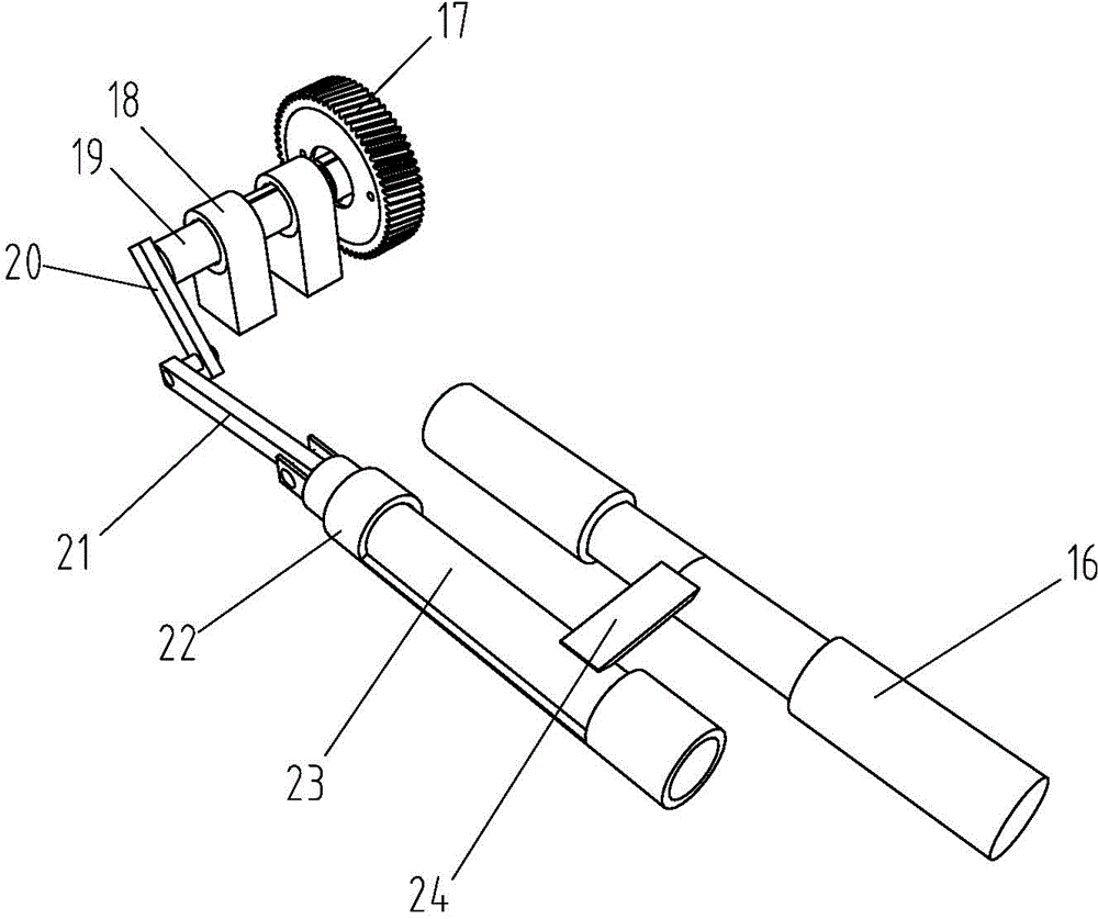 Non-crankshaft engine with air cylinder contraposition device