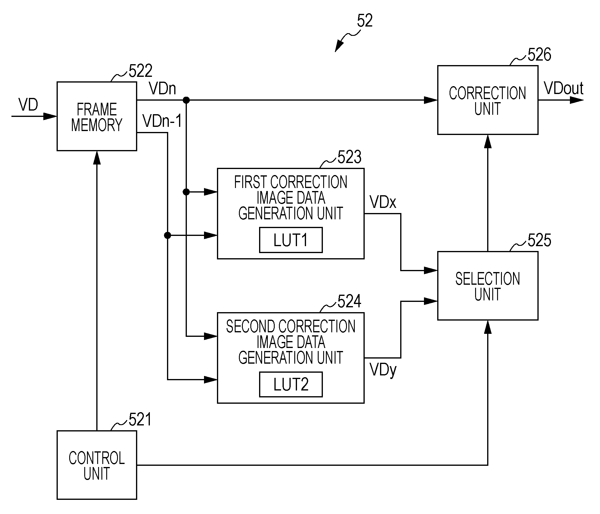Stereoscopic electro-optical device and electronic apparatus with cross-talk correction