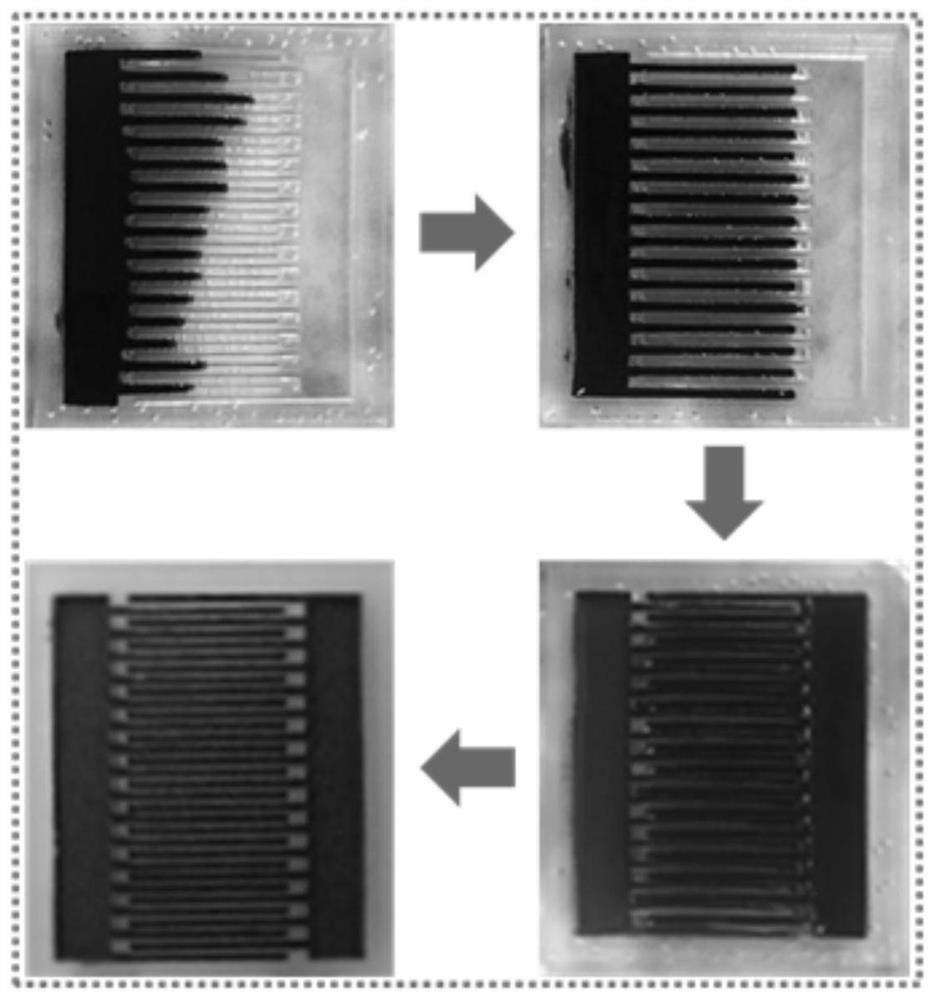 A kind of asymmetric microchip supercapacitor and preparation method thereof