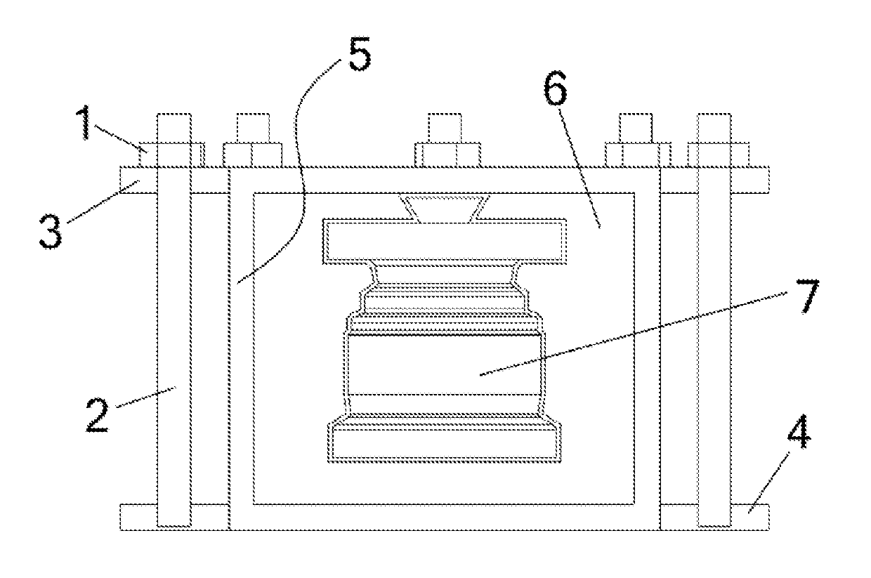 System and method for moulding metal parts