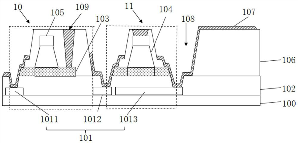 Thin film transistor substrate and preparation method of thin film transistor substrate