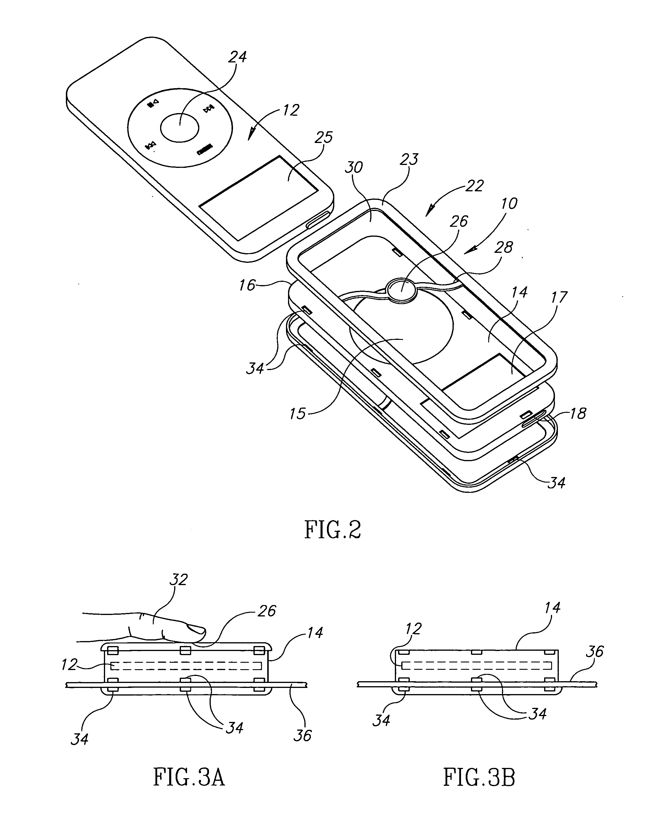 Holder for attaching items to clothing